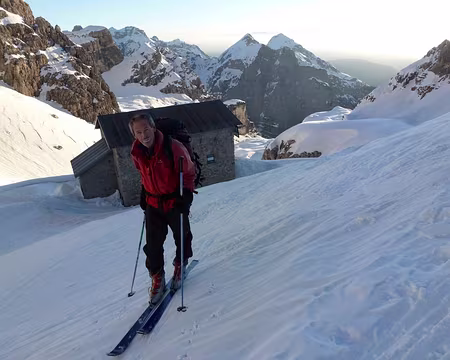 2014-03-20_04 Départ du refuge Tosa