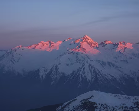 2014-03-21_01 Lever de soleil sur le massif Adamello-Presanella
