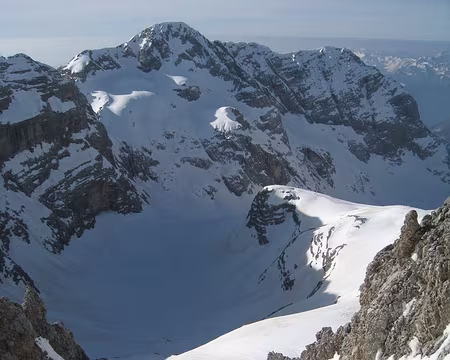 2014-03-21_09 Passo del Vallon Orientale, descente versant S