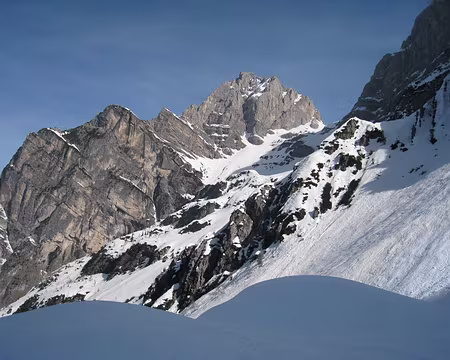 2014-03-21_24 Descente du Passo del Vallon Orientale, brèche 1946 m, Busa Fonda