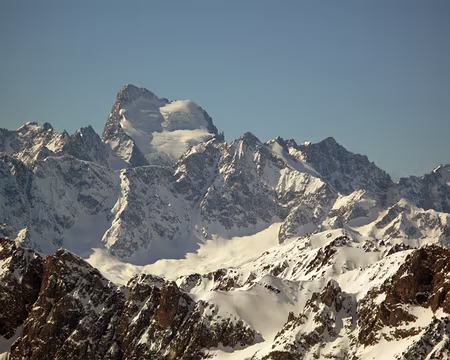PXL018z2599 Les Ecrins vus de la Petite Tempète
