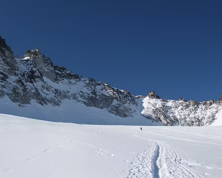 couloir de montée au col de la Rimaya couloir de montée au col de la Rimaya