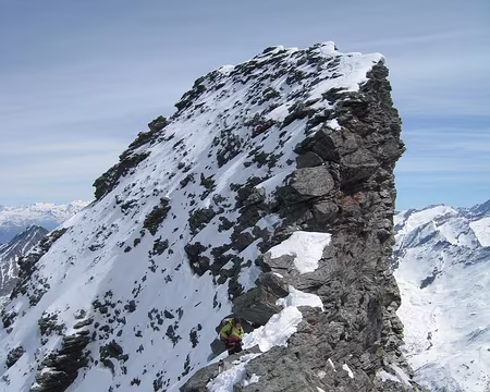 111 Arête terminale de la Grande Rousse N