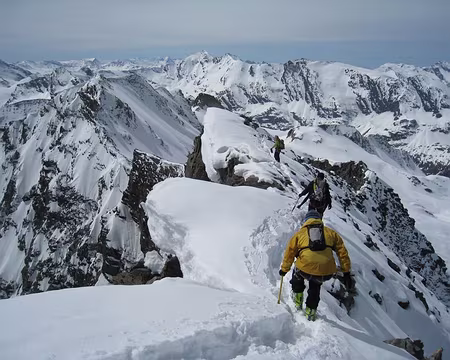 116 Descente du sommet de la Grande Rousse Nord