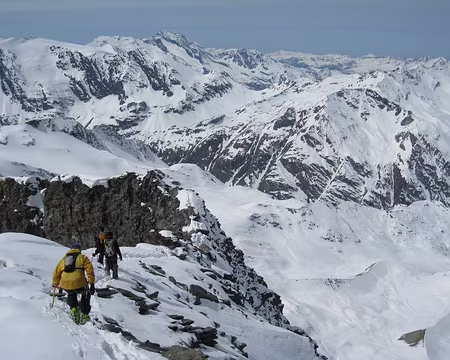 118 Descente du sommet de la Grande Rousse Nord