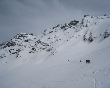 130 Face NW de la Grande Rousse, retour sur le glacier de Giasson