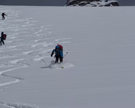 PXL069 Oui, oui, contrairement aux apparences, la seule bonne descente du séjour!