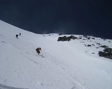 2014-05-23_24 Descente dans la face NNE du Combin de Boveire