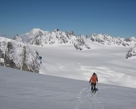 2014-05-24_22 Arrivée au Col du Tournelon Blanc, Mont Blanc et Maisons Blanches