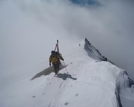 2014-05-24_29 Sur l'arête SE du Tournelon Blanc