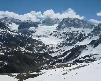2014-05-24_55 Traversée vers le glacier du Mont Durand, Bec d'Epicoune