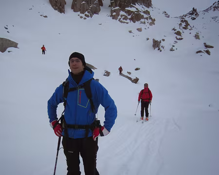 PXL019 J2: descente vers FurkapassUntere Bielenlucke derrière