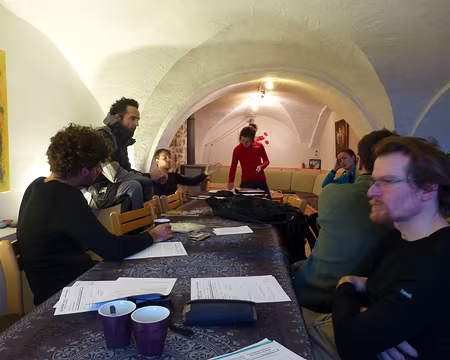 P1100204 Débriefing du stage