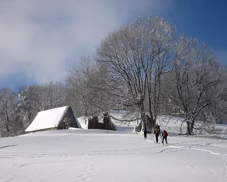 2015-02-08_08 Montée vers le Soum de Hailla, les Cabanettes