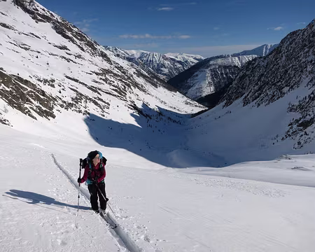 2015-03-01_11 Montée vers le Col du Corborant, vallon de San Bernolfo