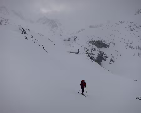2015-03-02_01 Départ du refuge de Vens