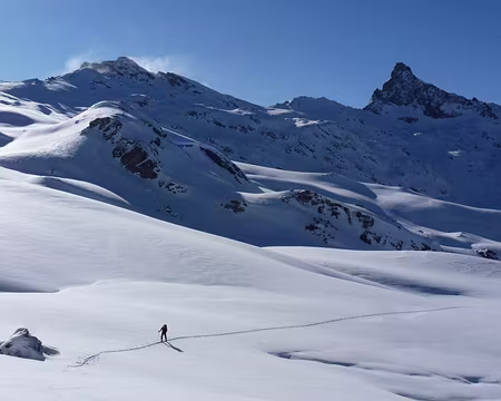 2015-03-05_07 Montée vers la Pointe des Sagnes Longues, Tête des Toillies