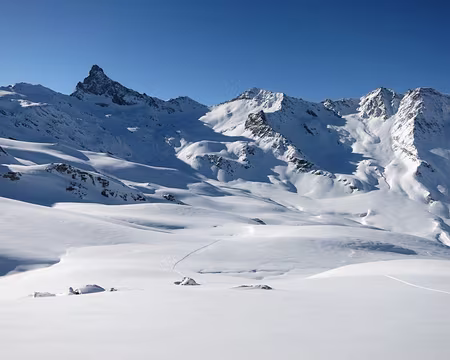 2015-03-05_08 Montée vers la Pointe des Sagnes Longues, Tête des Toillies