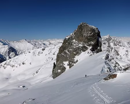 2015-03-05_09 Montée vers la Pointe des Sagnes Longues, Rouchon