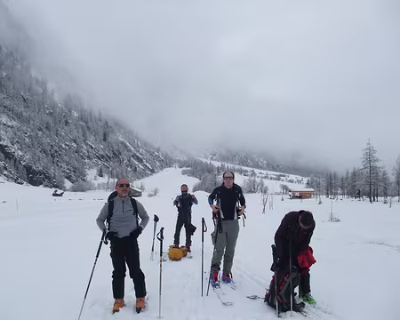 00 22 mars 2015, au chalet de Rosuel, vers le col de la Sachette