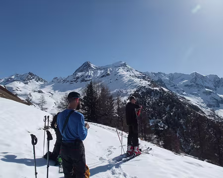 23 mars 2015, vers l'Aiguille Grive 23 mars 2015 montée à l'Aiguille Grive