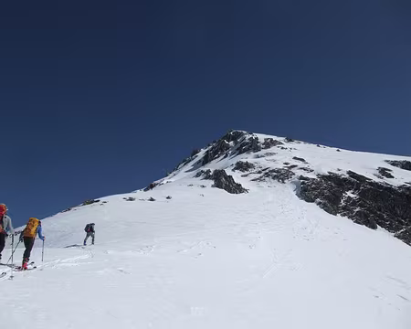 derniers mètres de montée
