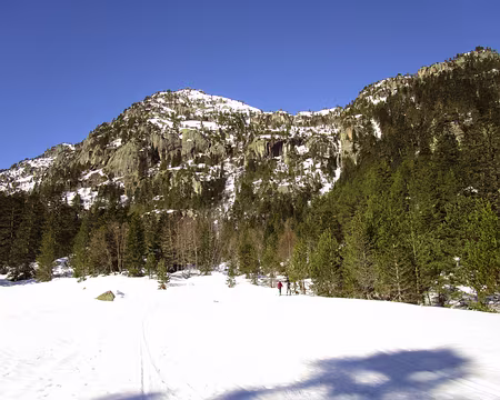 PXL002 Montée dans la forêt pour accéder aux Lacs d'Embarrat