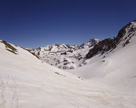 PXL039 Descente du col de la Fache versant Est