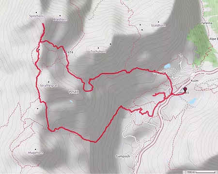 DSC01518-gpx Dimanche, Spitzhorli, 960 m de dénivelée