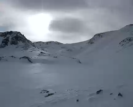 18-1er février 2016-Col du Raisin-hum, la bonne neige vitrifiée!
