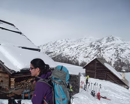 5-31 janvier 2016-Col de Buffère-au refuge de Buffère