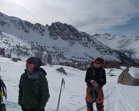 4 mars vers le col de la Sanguinière 4 mars 2016, dans la montée au col de Sanguinière