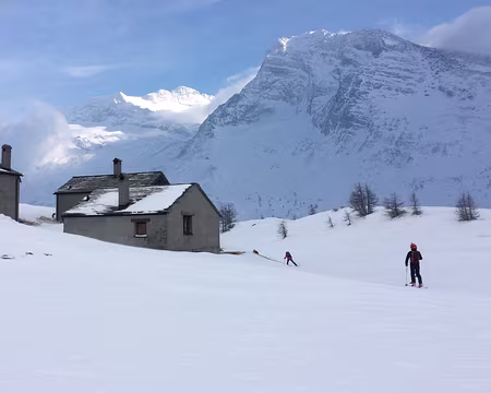 Un rayon de soleil vers le breithorn, mais ça ne passe pas... Un rayon de soleil vers le breithorn, mais ça ne passe pas...