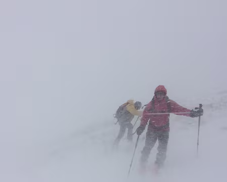 Le temps n'est vraiement pas clément. On s'arrête là Le temps n'est vraiement pas clément. On s'arrête là