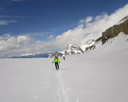 PXL009 Glacier de la Roche Ferran, Derrière Pointe du Creux Noir et Grand Bec