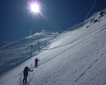 Dernière montée au col de Pelvo Roux Dernière montée au col de Pelvo Roux