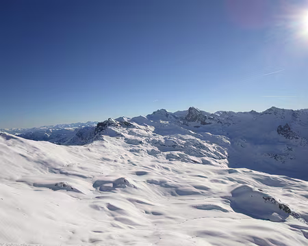 029 Vallon de Saint Veran - devant col de Chamoussière et Pic de Caramantran