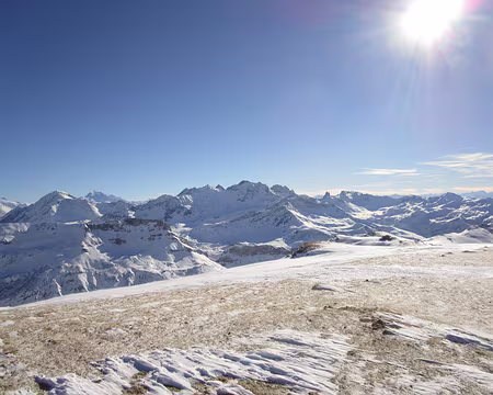 IMG_4225 de droite à gauche Pierra Menta, Pointe de Presset, Aiguille du Grand Fond, plus à gauche au deuxième plan Mont Pourri De droite à gauche Pierra Menta, Pointe de Presset, Aiguille du Grand Fond, plus à gauche au deuxième plan, Mont Pourri