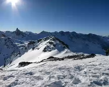 2017-01-06_07 Au sommet du Pic de Caramantran (3025 m)