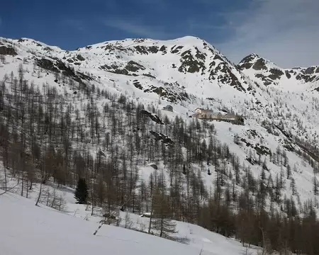 2017-03-12_04 Montée au Passo di Tesina, Sanctuaire de Santa Anna di Vinadio