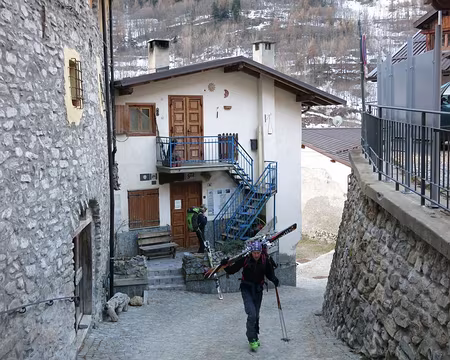 2017-03-14_01 Départ du gîte de Pontebernardo