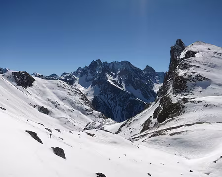 2017-03-17_18 Vallon des Houerts et Sommet Rouge, Aiguille et Brec de Chambeyron
