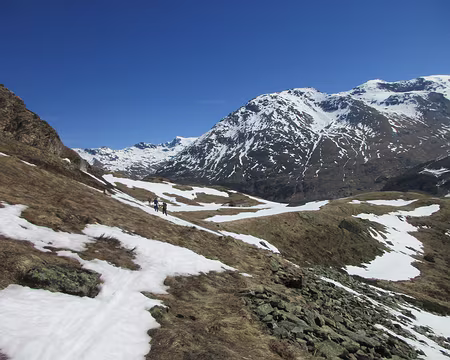 Arrivée au refuge de la Martin Arrivée au refuge de la Martin