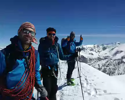 Dôme de la Sache, 3588 m Dôme de la Sache, 3588 m