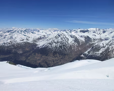 Descente par le glacier de la Gurraz Descente par le glacier de la Gurraz