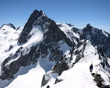 2017-04-23_28 Sur l'arête sud du Gioberney, Pointe de la Pilatte, Bans et Pic des Aupillous