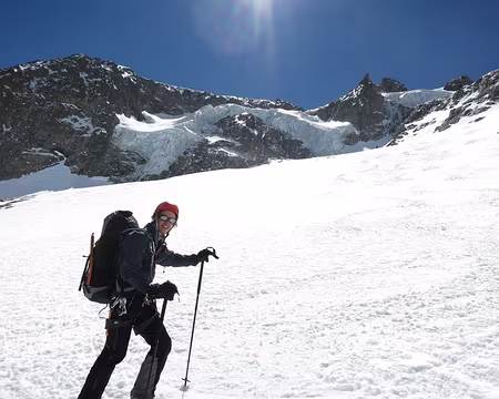 2017-04-23_40 Descente du Gioberney sur le glacier du Says