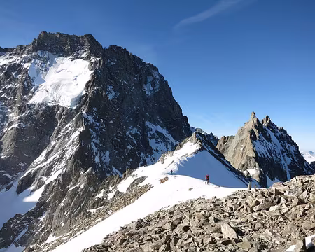 2017-04-24_10 Au Col de la Temple, face nord de l'Ailefroide