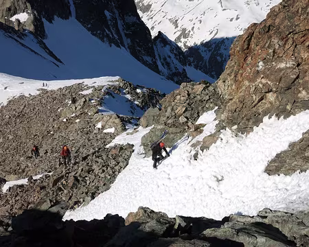 2017-04-24_12 Col de la Temple, montée au Pic Coolidge