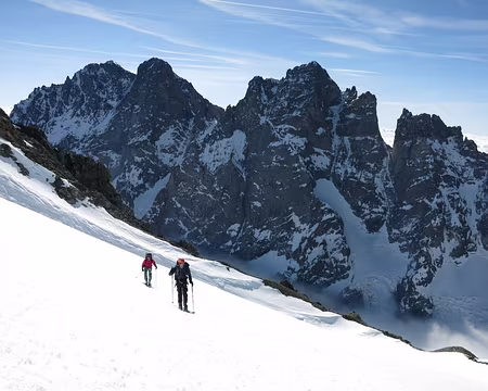 2017-04-24_19 Montée au Pic Coolidge, Pelvoux et Pic sans Nom